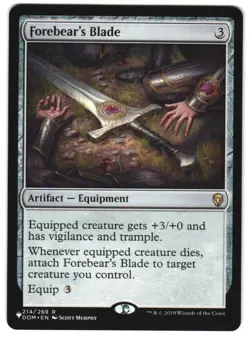 Forebear's Blade 214/269 The List Reprints NM MTG - Image 1