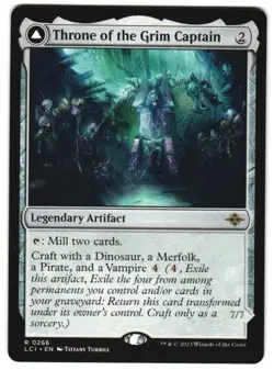 Throne of the Grim Captain 266 The Lost Caverns of Ixalan NM MTG - Image 1