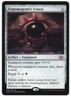 Transmogrant's Crown 125 The Brothers' War NM MTG - Image 1