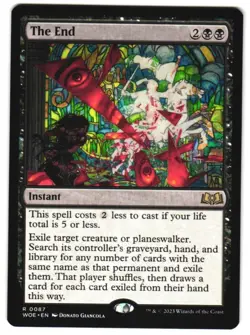 The End 87 Wilds of Eldraine NM MTG - Image 1