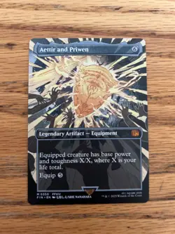 [[MTG FIN]] ✨NM✨ Aettir and Priwen (Borderless) - Non foil - Image 1