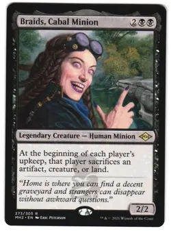 Braids, Cabal Minion 273 Modern Horizons 2 NM MTG - Image 1