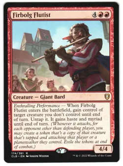 Firbolg Flutist 174 Commander Legends: Battle for Baldur's Gate NM MTG - Image 1