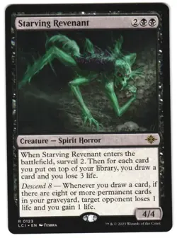 Starving Revenant 123 The Lost Caverns of Ixalan NM MTG - Image 1