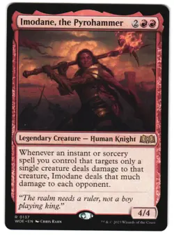 Imodane, the Pyrohammer 137 Wilds of Eldraine NM MTG - Image 1