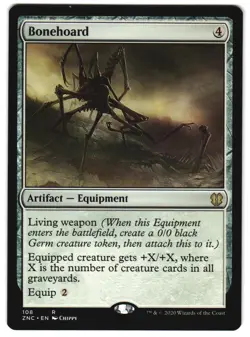 Bonehoard 108 Commander: Zendikar Rising NM MTG - Image 1