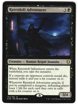 Ravenloft Adventurer 142 Commander Legends: Battle for Baldur's Gate NM MTG - Image 1