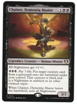 Chainer, Dementia Master 144 Commander Masters NM MTG - Image 1