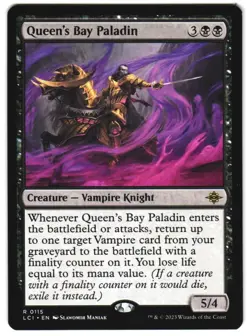 Queen's Bay Paladin 115 The Lost Caverns of Ixalan NM MTG - Image 1