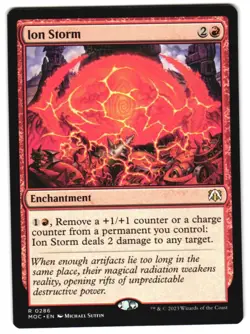 Ion Storm 286 Commander: March of the Machine NM MTG - Image 1