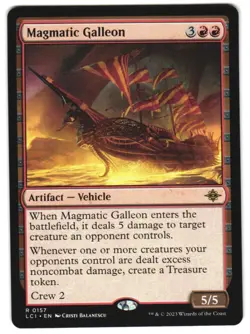 Magmatic Galleon 157 The Lost Caverns of Ixalan NM MTG - Image 1