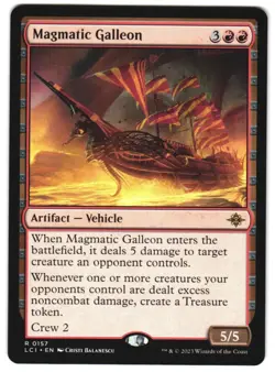 Magmatic Galleon 157 The Lost Caverns of Ixalan NM MTG - Image 1