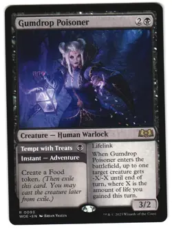 Gumdrop Poisoner 93 Wilds of Eldraine NM MTG - Image 1