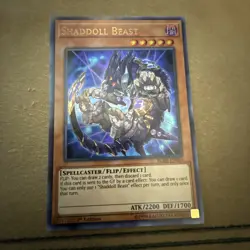 1x Yu-Gi-Oh! Shaddoll Beast - BLHR-EN083 - Ultra Rare - 1st Edition - NM YuGiOh - Image 1