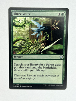 MTG - Three Visits | Commander Legends (261/361) | Near Mint (Uncommon) - Image 1
