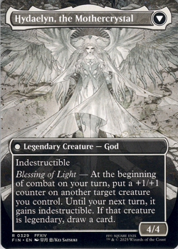 Venat, Heart of Hydaelyn (Borderless) (Final Fantasy) [FIN] (MTG) Magic - Image 2