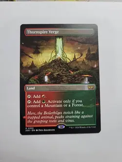 MTG - Thornspire Verge (Borderless) DSK Regular Rare #0333 - Image 1