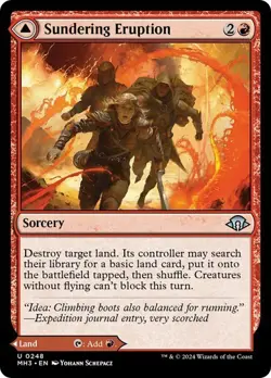 Sundering Eruption Modern Horizons 3 MTG Magic The Gathering - Image 1