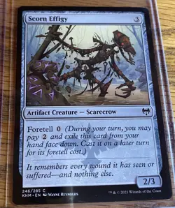 MTG Kaldheim Karfell Scorn Effigy 246/285 Magic the Gathering - Image 1