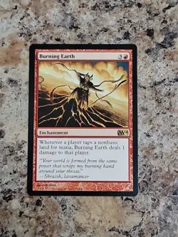 MTG Burning Earth Magic Core Set 2014 (M14) - Mint Never Played Commander - Image 2