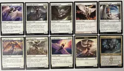MTG 25x Angels No Duplicates - White Card Lot w/Rare Mythic Uncommon Token Angel - Image 2