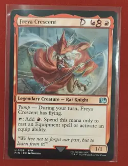 Freya Crescent U 0138 - Final Fantasy MTG Magic The Gathering (Regular) - Image 1