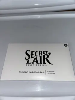 MTG Secret Lair Finally! Left-Handed Magic Cards FOIL Sealed BIH - Image 1