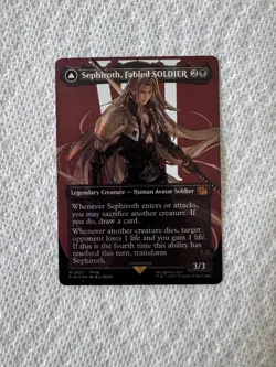 Sephiroth, Fabled SOLDIER (0527) (Borderless) (Surge Foil) Final Fantasy - Image 1
