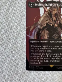 Sephiroth, Fabled SOLDIER (0527) (Borderless) (Surge Foil) Final Fantasy - Image 5
