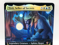 MTG Tivit Seller of Secrets 109 FOIL Extended Art NM+ New Capenna Commander NCC - Image 2