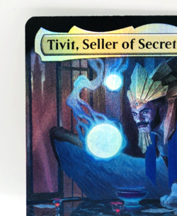 MTG Tivit Seller of Secrets 109 FOIL Extended Art NM+ New Capenna Commander NCC - Image 4