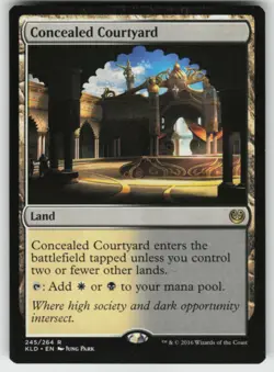 MTG Concealed Courtyard R Kaladesh 245 LP - Image 1