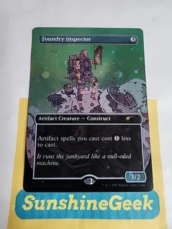 Foundry Inspector (Galaxy Foil) Secret Lair Drop Foil - Image 1