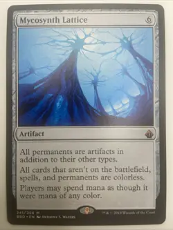 MTG Mycosynth Lattice - Battlebond 241/254 Magic The Gathering-NM - Image 1