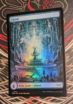 MTG *FULL ART FOIL* Duskmourn ISLAND #273 NM - Image 3