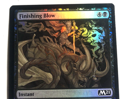Finishing Blow FOIL 099/274 Core Set 2021 M21 MTG Magic the Gathering NM - Image 2