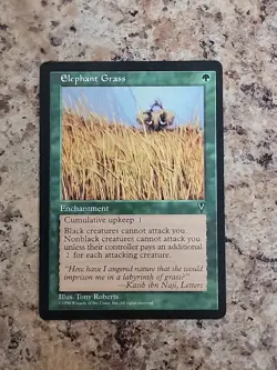 Elephant Grass NM Visions MTG FREE SHIPPING - Image 2