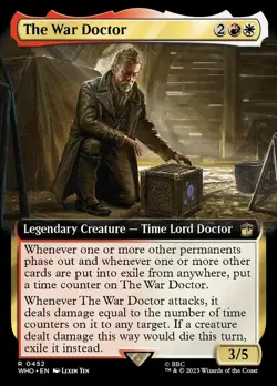 The War Doctor (Extended Art) [Doctor Who] Near Mint MTG - Image 1