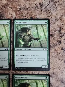 Elvish Mystic x4 Magic 2015 M15 4x Playset Magic the Gathering MTG - Image 4