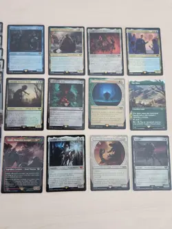 MTG Lord of the Rings - 85 Card Foil Lot (Lightly Played) - Image 2