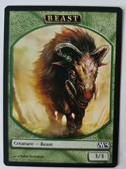 MTG Magic The Gathering Card BEASTCreature Beast M14 - Image 1