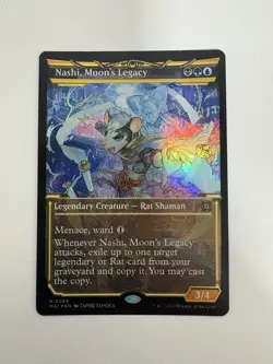 Nashi Moon’s Legacy Foil Showcase Anime MTG Magic the Gathering Card NM Mint MAT - Image 1