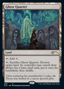 Ghost Quarter (#468) - Foil SLD LP MTG - Image 1