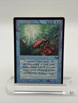 Mana Drain Legends 1994 Very Good Mtg Magic The Gathering Illus. Mark Tedin - Image 1