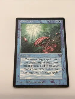 Mana Drain Legends 1994 Very Good Mtg Magic The Gathering Illus. Mark Tedin - Image 5