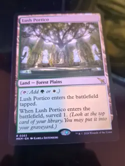 MTG - Lush Portico - Rare non-Foil #263 English - Murders at Karlov Manor NM - Image 1