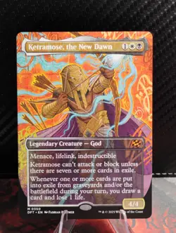MTG Ketramose, The New Dawn 0350 (Borderless) Aetherdrift Regular Finish - Image 1