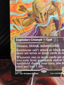 MTG Ketramose, The New Dawn 0350 (Borderless) Aetherdrift Regular Finish - Image 3