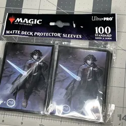 Frodo ULTRA PRO Lord of the Rings 100 Deck Protector for Magic MTG LTR sleeves - Image 2