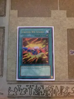 YUGIOH UNITED WE STAND LON-049 ULTRA 1ST ED NM 1996 - Image 1